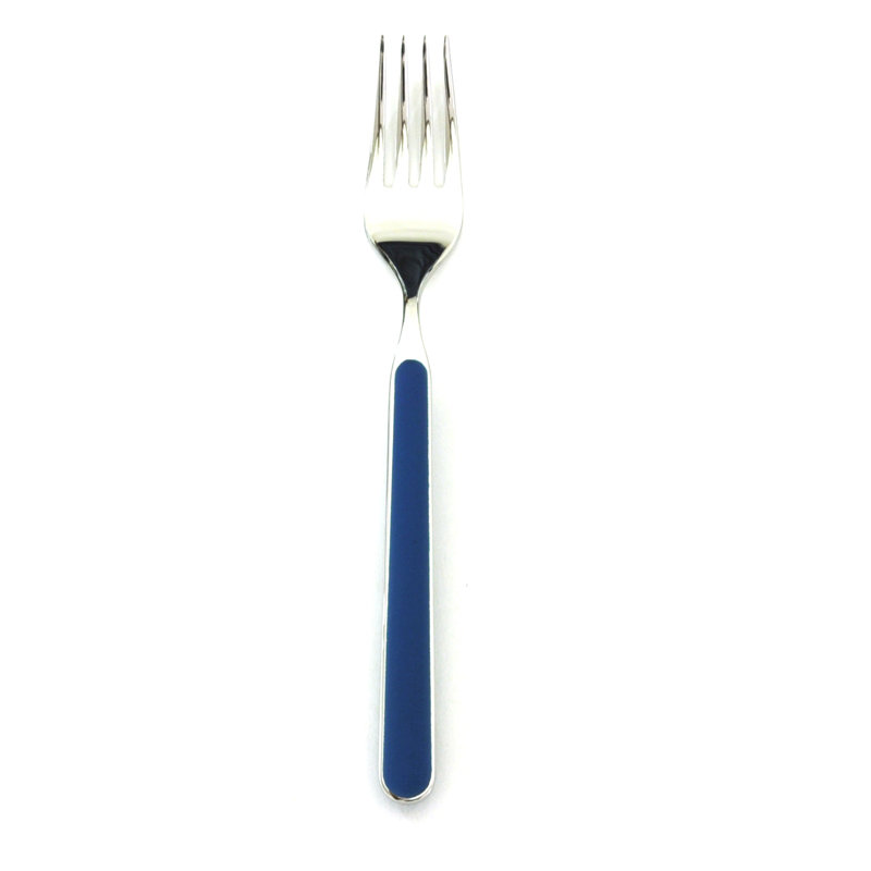Fantasia Dessert Fork - 12 Pieces - Orange, Blu