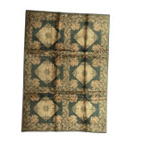 Hand-Knotted High-Quality Black Area Rug