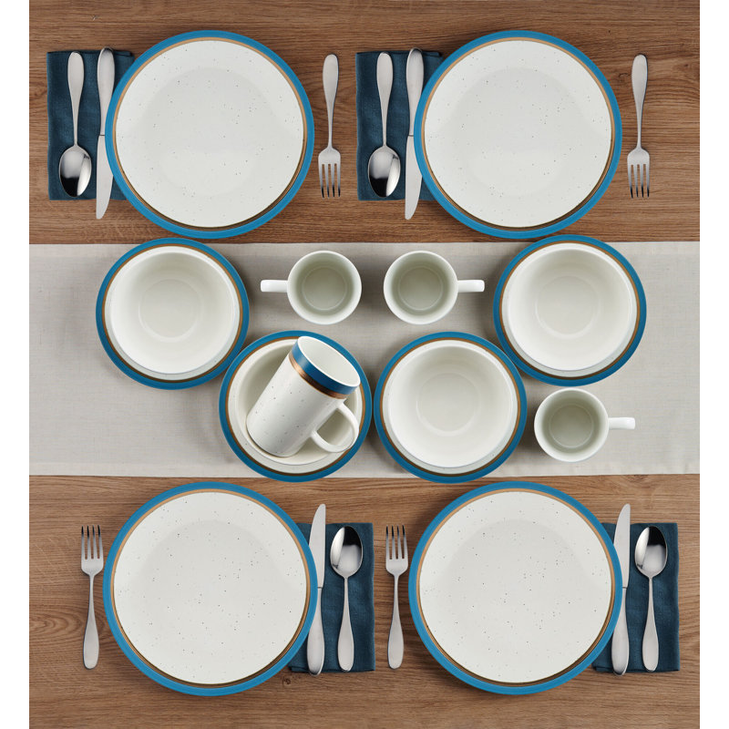 Pfaltzgraff Ezra 16-Piece Stoneware Dinnerware Set, Service for 4