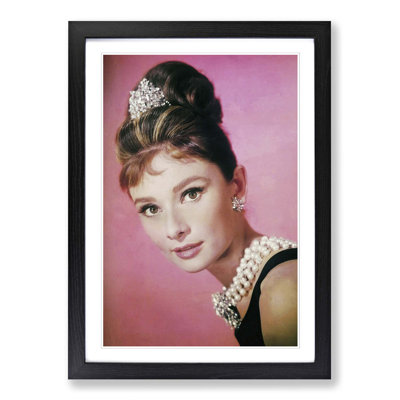 Audrey Hepburn 7 Framed Print