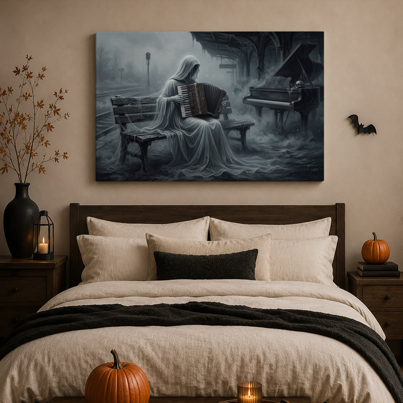 Art sur toile à capuchon, 20"H x 30"W