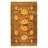 One-of-a-Kind 3' X 5' New Age Wool Area Rug in Brown