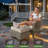 7 - Person Wicker Outdoor Conversation Set, Patio Sofa Set with Cushions-1857893620