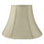 Abat-jour cloche en soie / shantung H 15 po x l 20 po (à visser)-35616589-122873831