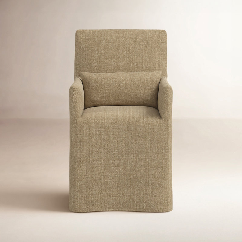 Stoffer Home x Cloth and Co. Lindy Dining Chair, Relaxed Burlap Linen