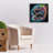 'Skull Graffiti' by Rey Klimt Wall Art