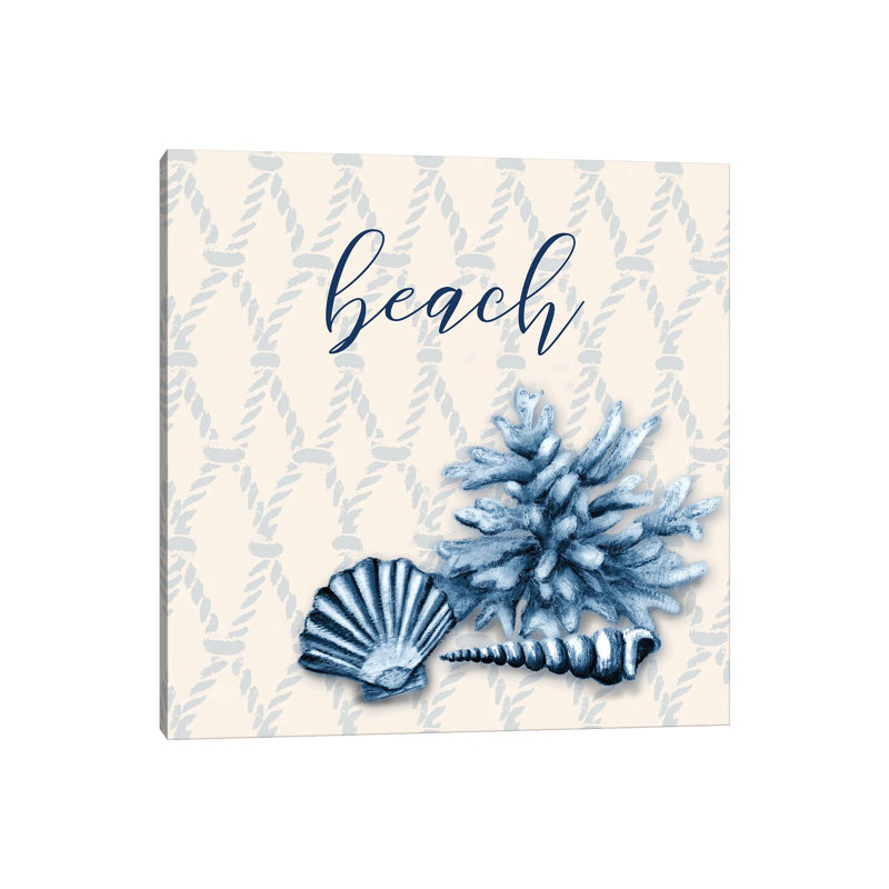 Ocean Waves IV by Tiffany Hakimipour - Gallery-Wrapped Canvas Giclée on Canvas, Wrapped Canvas, 66.04 cm H x 66.04 cm W