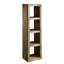 Nature 174 cm H x 48 cm W Solid Wood Cube Bookcase