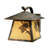 Josefina 9.75 in. H 1-Light Olde World Patina Rustic Pine Cone Outdoor Wall Sconce made of Durable Steel, Scavo Glass Shade, LED Compatible, Use for Exterior Porch Patio Front Door or Garage-48570605-23966809-48570607