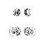 Nostalgic Warehouse Rope Rosette Entry Set with Oval Fluted Crystal-1865778973-1853544570
