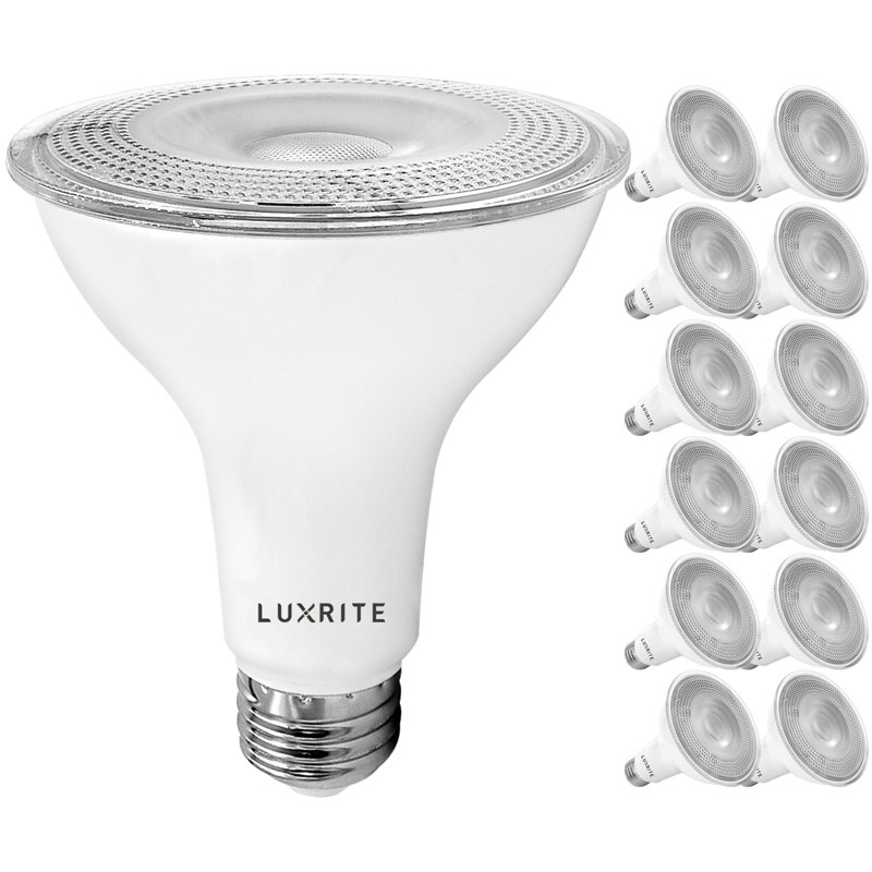 11 watts (équivalent à 75 watts), DEL PAR30, ampoule à intensité variable, culot E26 / moyen (standard), 3000 K