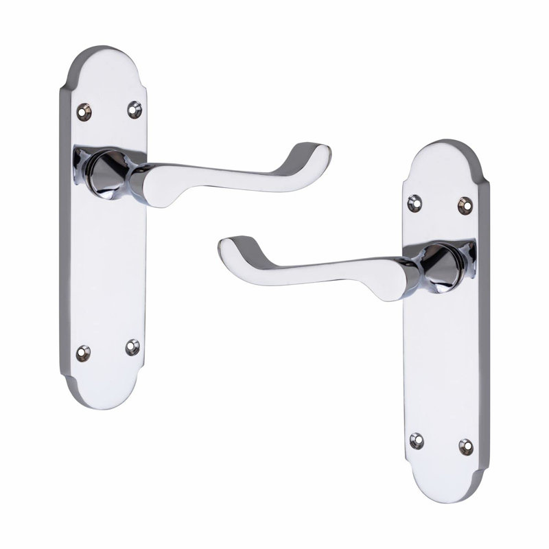 Golden Grace 5 Sets Victorian Epsom Design Scroll Door Handle
