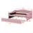 Upholstered Daybed With Light And Trundle-1519514644