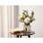 Fake Flowers With Vase, Silk Roses Artificial Flowers In Vase, Faux Flower Plant Arrangement Suitable For Home Office Decoration, Dining Table Centerpiece-400740460