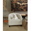 Fauteuil demi-tonneau Accent, ensemble de 2, fauteuil club en velours côtelé, dossier confortable pour la chambre à coucher du salon