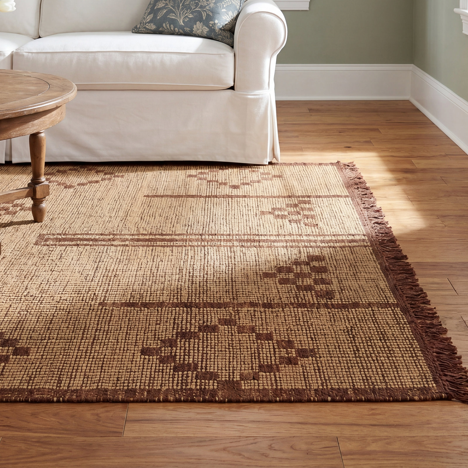 Samson Handmade Rug, Rectangle 6' x 9'