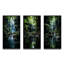 «Waterfall Hidden Oasis», 3 pièces sur toile-2064962144-2064962155