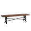 Organic Forge Solid Wood Dining Bench