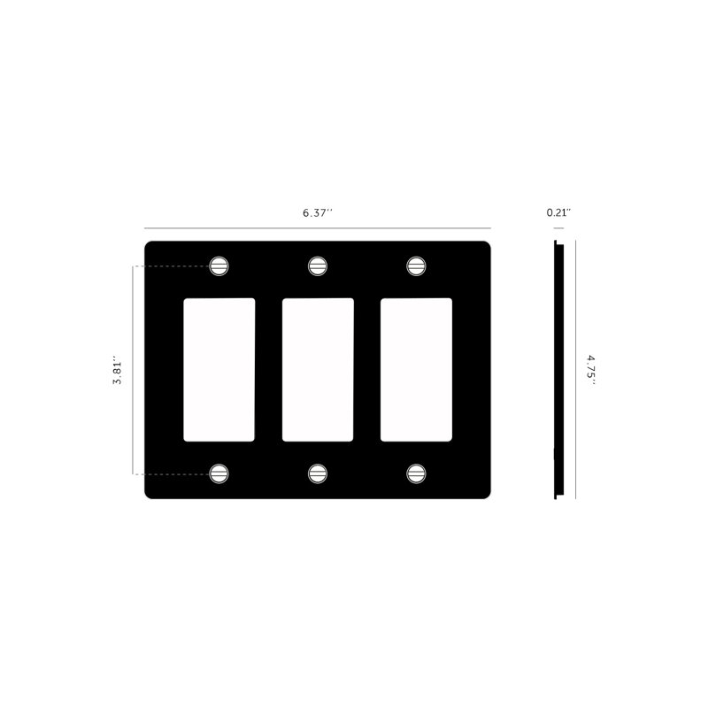 3G Plate / Non-Logo, Brass
