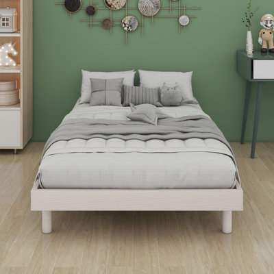 Modern Design Floating Platform Bed Frame