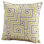 Maze Geometric Square Pillow Cover & Insert