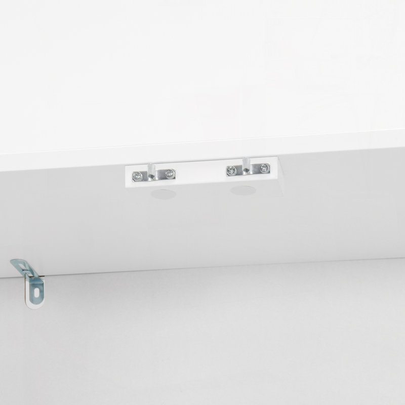 Armoire de cuisine avec portes et tablettes réglables, armoires autoportantes