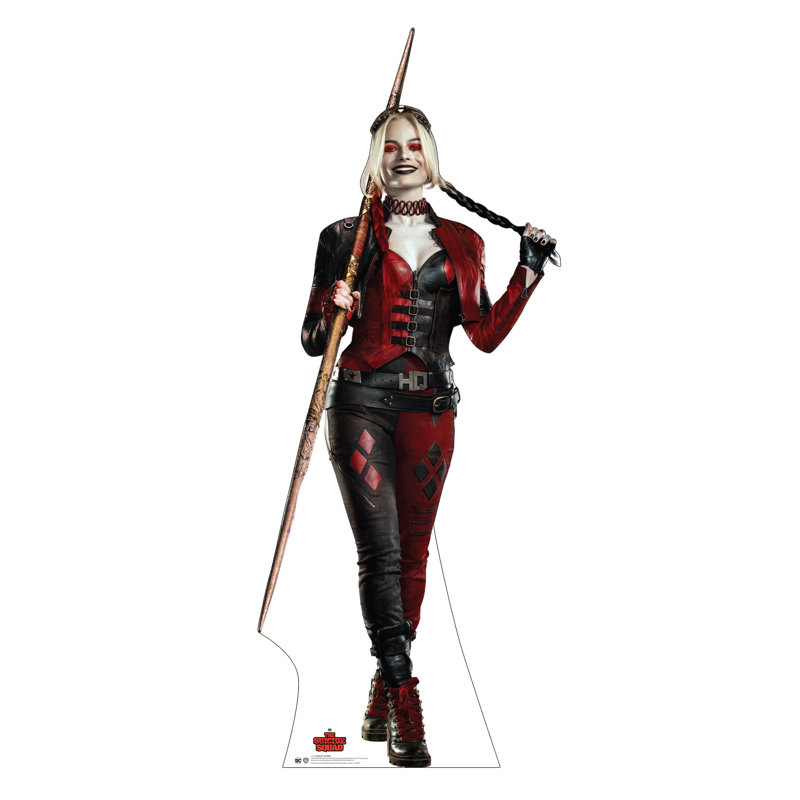 Harley Quinn Life-Size Cardboard Standup Cutout - 74" x 30"