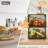 Stackable Fruit Basket For Kitchen Countertop Space Saving, Wall Mounted Mesh Metal Wire Baskets With Wood Lid Extra Storage, 2 Pack Kitchen Counter Organizer For Snack, Onion And Potato Storage