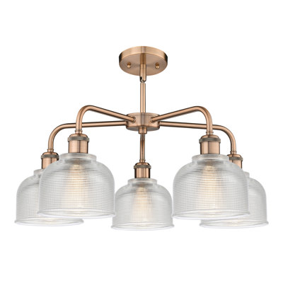 Lustre 5 lumières Narding