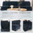 Double-Layer Cushion Modular Sofa, Freely Combinable, 4-Seater With Storage Function-1459169546