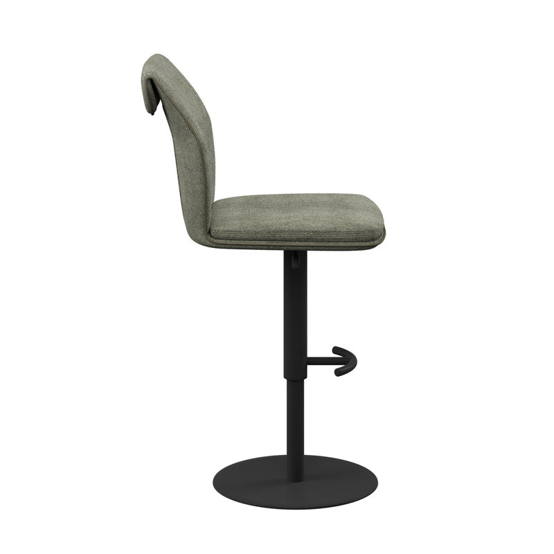 Armonia Fabric Bar Stool, Green