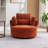 50" W Dahlonega Slipcovered Swivel Barrel Chair-606675346-635921148