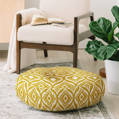 Coussin de plancher rond heather dutton trevino