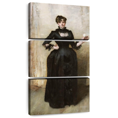 Lady With The Rose Charlotte Louise Burckhardt 1882