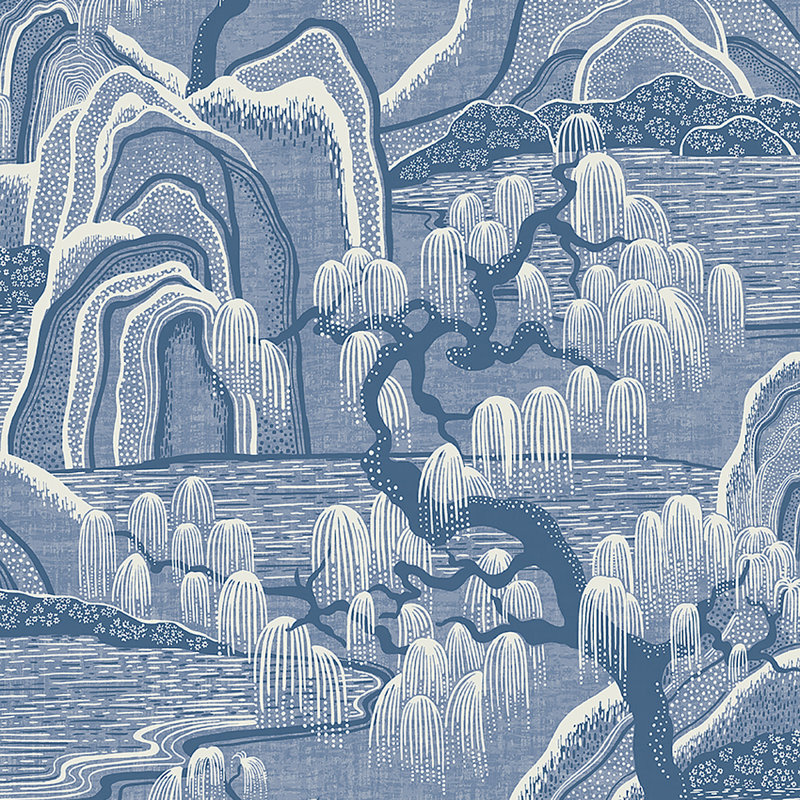 Boråstapeter Indigo Garden Wallpaper