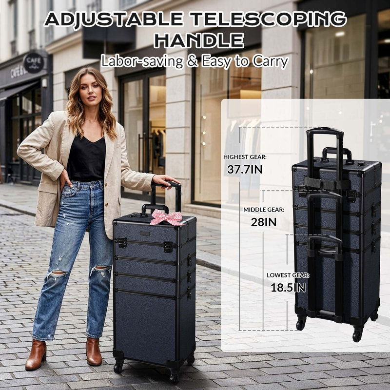 Organisateur de maquillage Byootique 4in1, Minuit rococo