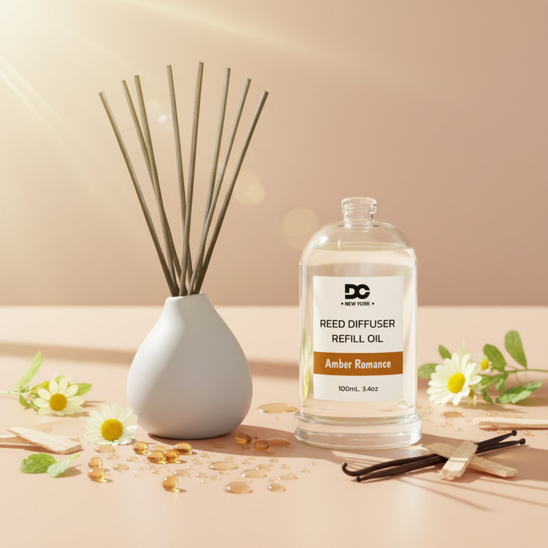 Amber Romance Reed Diffuser Refill Oil