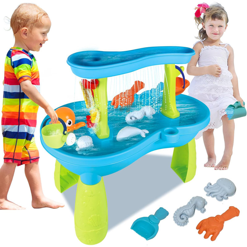 Sand And Water Plastic Adjustable Activity Table