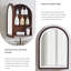 Armoire de salle de bain 19,69 po