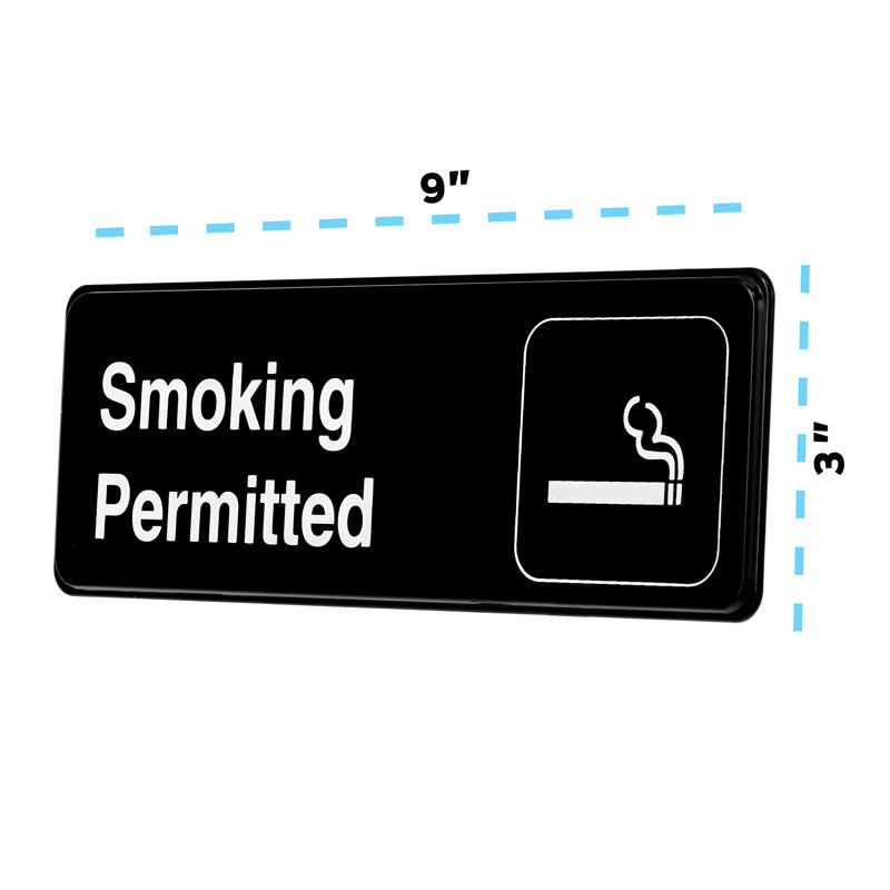 Smoking Permitted Sign