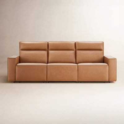 Phillipsburg 107" Genuine Leather Reclining Sofa