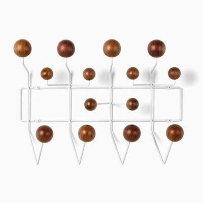 Metal Wall Organizer with Key Hooks