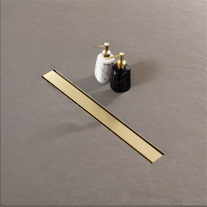 24'' W Linear Grid, Brushed Gold