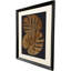Art encadré doré Monstera II