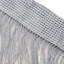 Panneau de rideau simple semi-diaphane avec passe-tringle