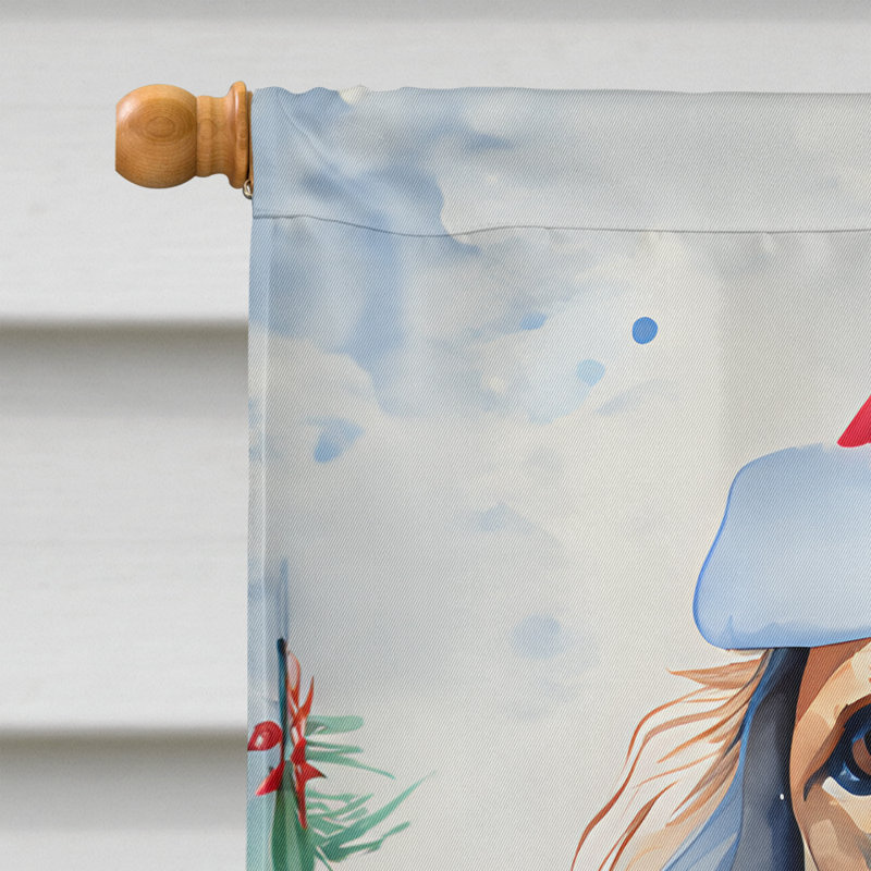 Double Sided Polyester Christmas, 40" H x 28" W