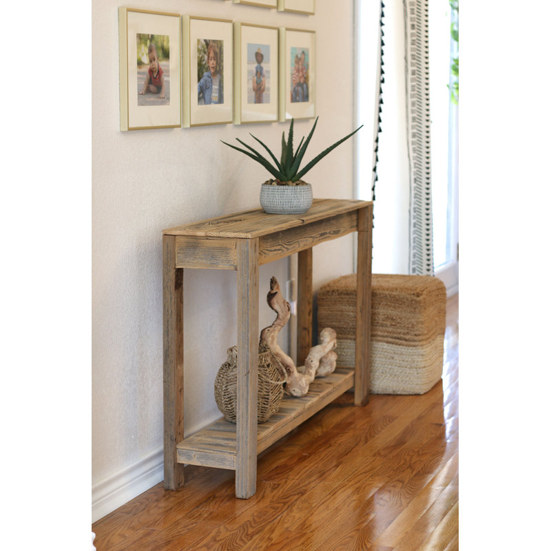 Console en bois massif Arleigh