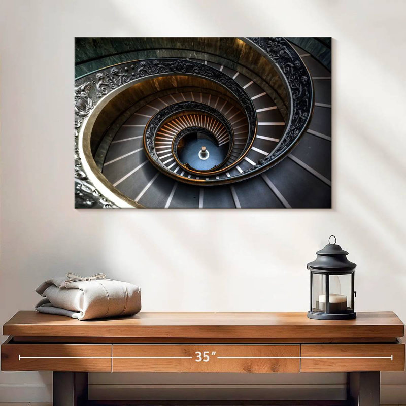Escalier en colimaçon Lilie, H 16 po x l 24 po
