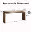 Longue table d'entrée pour salon, couloir-503276502
