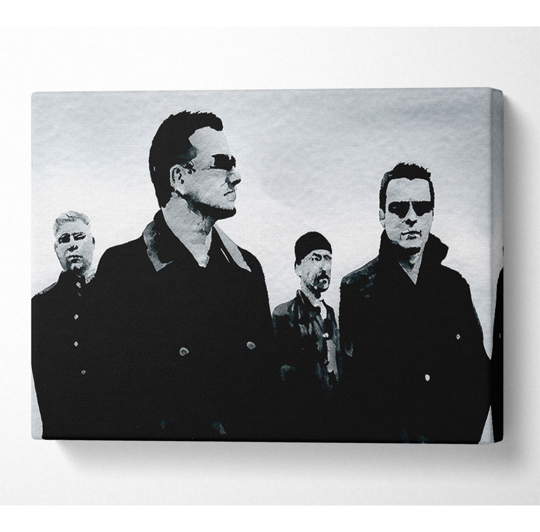 U2 - Kunstdrucke auf Leinwand